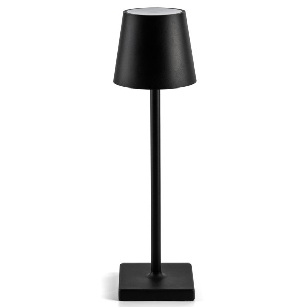 ĮKRAUNAMAS KLASIKINIS STALO ŠVIESTUVAS juodas