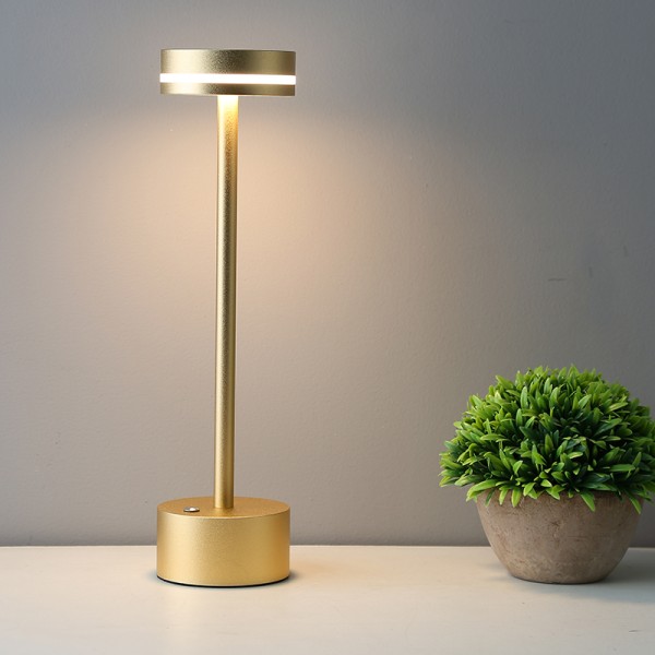 TABLE LAMP „TouchGlow“ gold colour