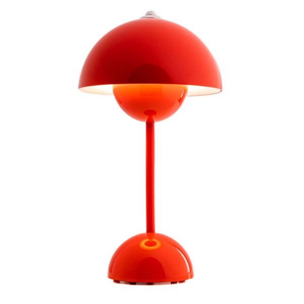 TABLE LAMP "Moon" red