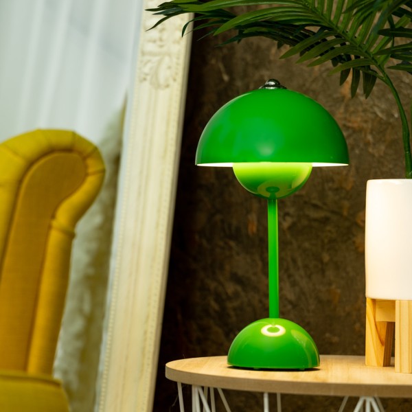 TABLE LAMP "Moon" green