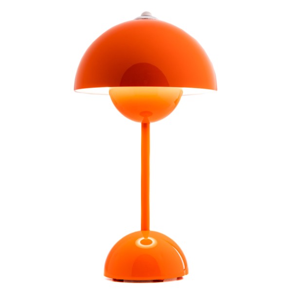 TABLE LAMP "Moon" orange