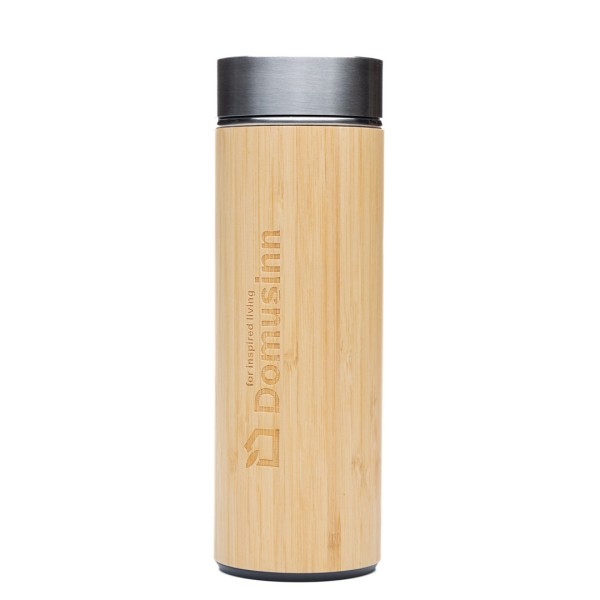 Bamboo flask-thermos