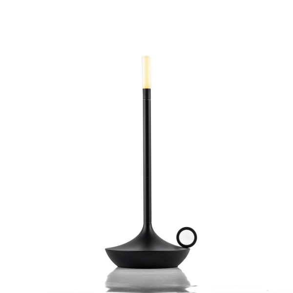 CANDLE LAMP black